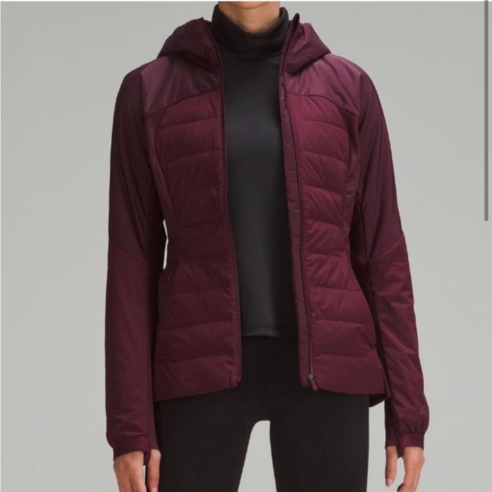Lululemon down for it jacket size 8